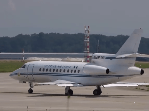 Video: Presidential jet departs UK for Nigeria as President Buhari returns today