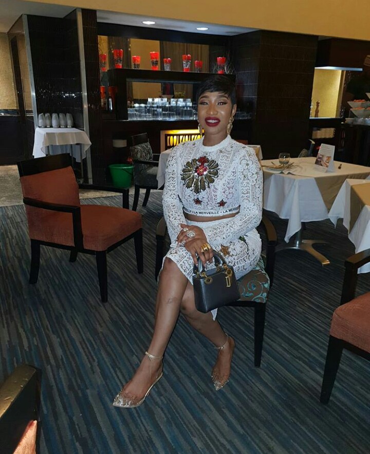 Actress Tonto Dikeh Steps Out All Looking Pretty In New Outfit