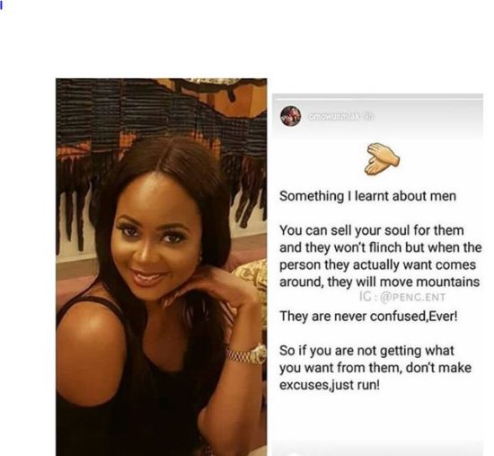 Omowunmi Akinnifesi Shares Her Thoughts About Men And Relationship