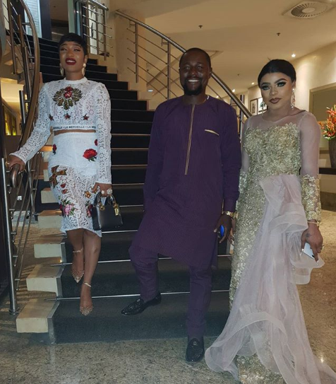 Toyin Aimakhu, Tonto Dikeh, Mercy Aigbe Show Up For Bobrisky’s Pre-birthday Dinner