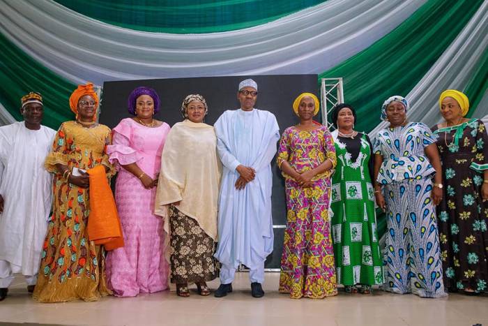 2 President Buhari at the Women Political Aspirants Advocacy Summit in Abuja on 30th Aug 2018
