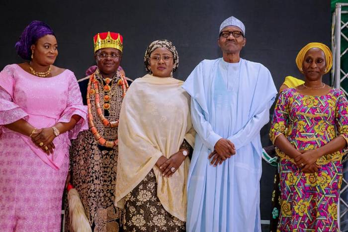 3 President Buhari at the Women Political Aspirants Advocacy Summit in Abuja on 30th Aug 2018