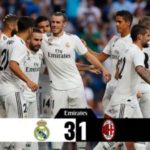 Real Madrid vs Ac Milan 3-1 Highlights