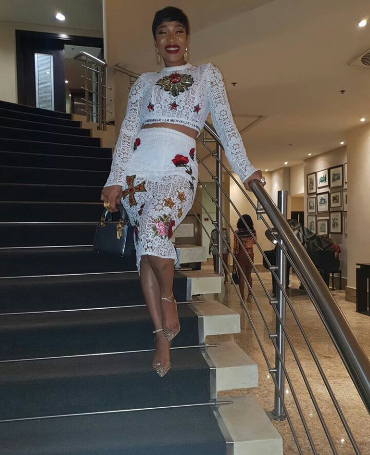 Actress Tonto Dikeh Steps Out All Looking Pretty In New Outfit