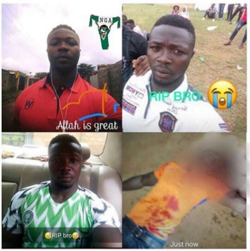 Anti-cult Group Member Killed In Poly Ibadan (Graphic Photos)