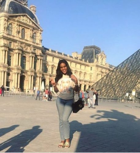 Emma Nyra Makes First Appearance Since Welcoming Her Twin Babies; She Looks HOT! (See photos)