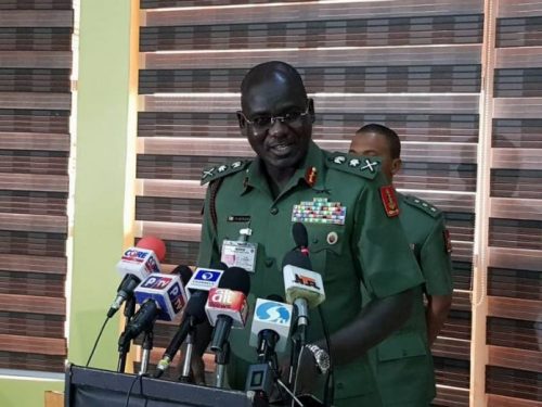 General Buratai: We must continuously train to defend Nigeria