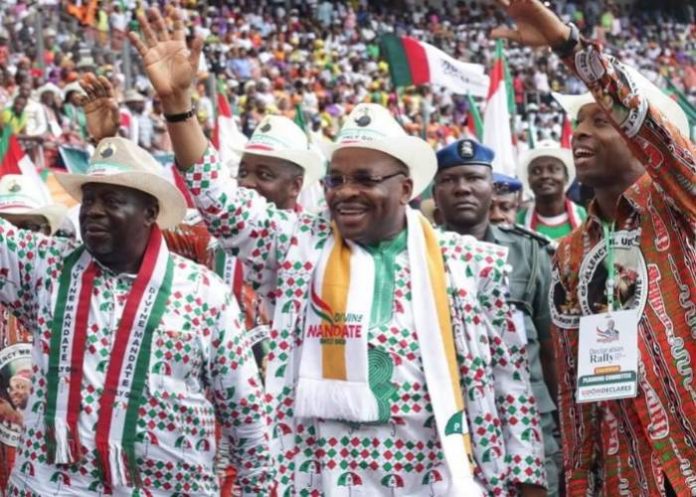Governor Udom Emmanuel of Akwa Ibom State on Friday, declared his intention to seek re-election, saying his current performance would return him to the Government House.