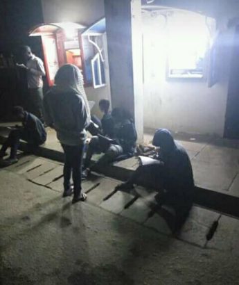 Heartbreaking Photos Of OAU Students Reading With ‘ATM Light’ At Night