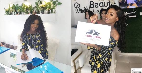Iyabo Ojo’s Daughter, Priscilla Becomes Brand Ambassador For Cassie Hair