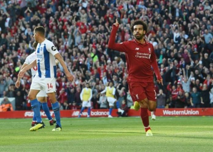 Mohamed Salah fired home the winning goal in the 23rd minute ( Getty )