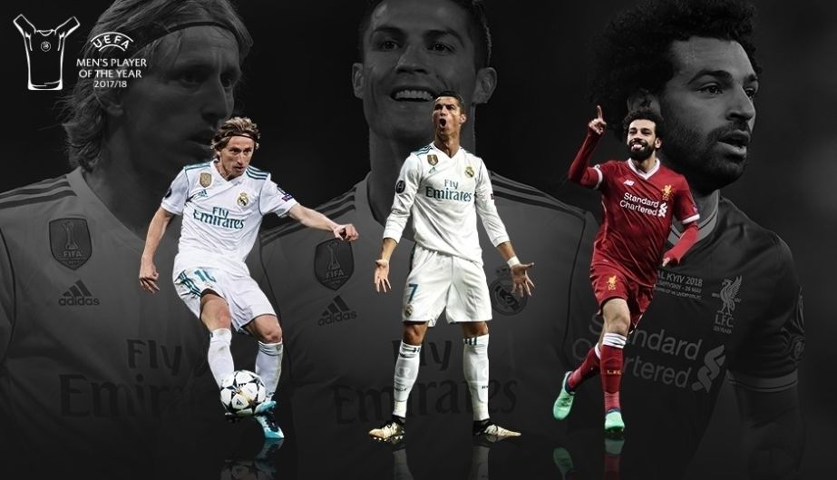 Mohammed Salah, Modrić and Ronaldo up for UEFA Men’s Player of the Year Award