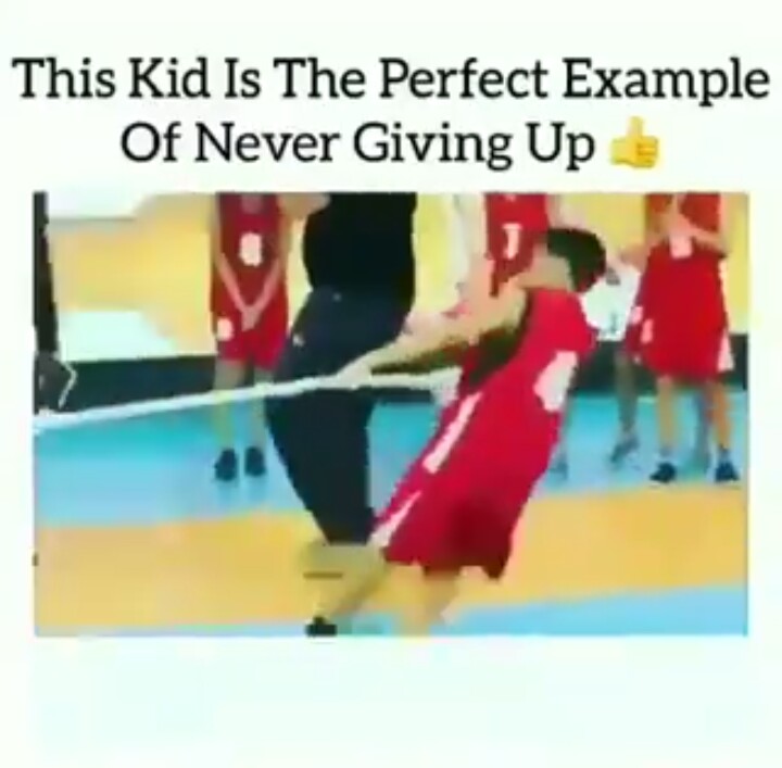 This Kid Is The Perfect Example Of Never Giving Up (Watch Video)