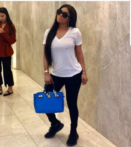 Toke Makinwa Flashes Her Nipples And Struts Her Curves In New Photos