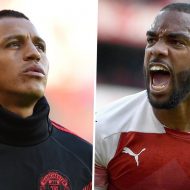 Arsenal Striker, Lacazette Ridiculously Mocks Manchester United Star, Alexis Sanchez On Social Media… Jose Mourinho Must Not See This (Photos)