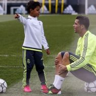Cristiano Ronaldo’s First Son Officially Joins Juventus Youth Academy (Photo)