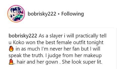 #AMVCA2018: Bobrisky Declares BBNaija’s Khloe As Best Dressed Female… SEE PICS
