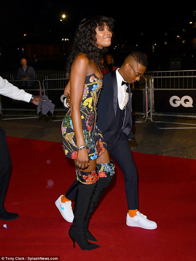 Wizkid And Naomi Campbell Pictured Together At GQ Men Of The Year Awards