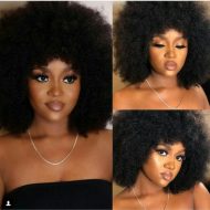 Davido’s Girlfriend, Chioma Rocks Afro Hairstyle In New Photos
