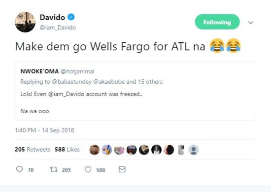 EFCC Allegedly Freezes Davido’s Bank Account