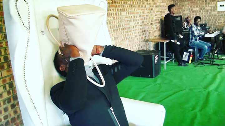 Nigerian Pastor Vomits Miracle Money During Service