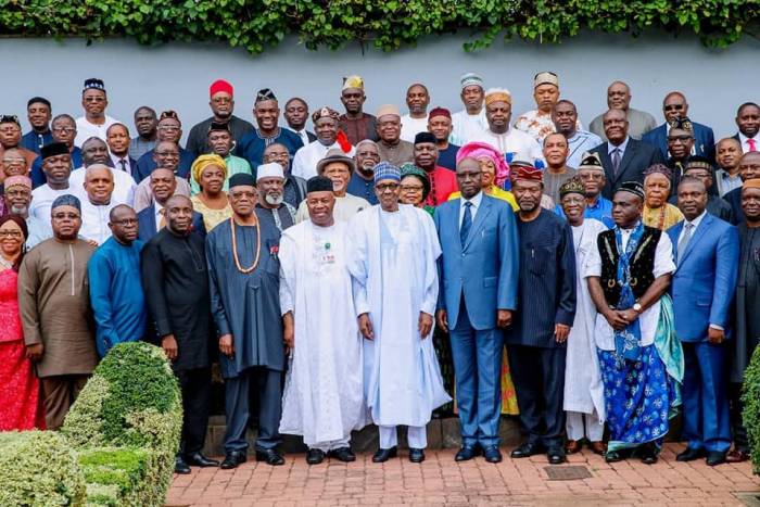 1 Akwa Ibom leaders and stakeholders on Monday September 17, 2018 met with President Muhammadu Buhari at the Aso Rock Villa. The delegation was led by Senator Godswill Akpabio.