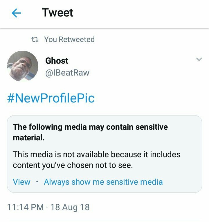Hilarious! Man Changes His Profile Picture And See What Twitter Did To It (Photos)