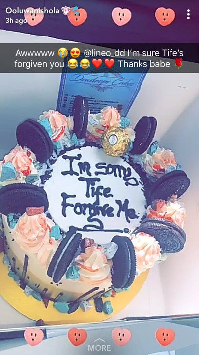 D’banj’s Wife, Lineo Didi Kilgrow, Sends Wizkid’s Son An Apology Cake ( Find Out Why)