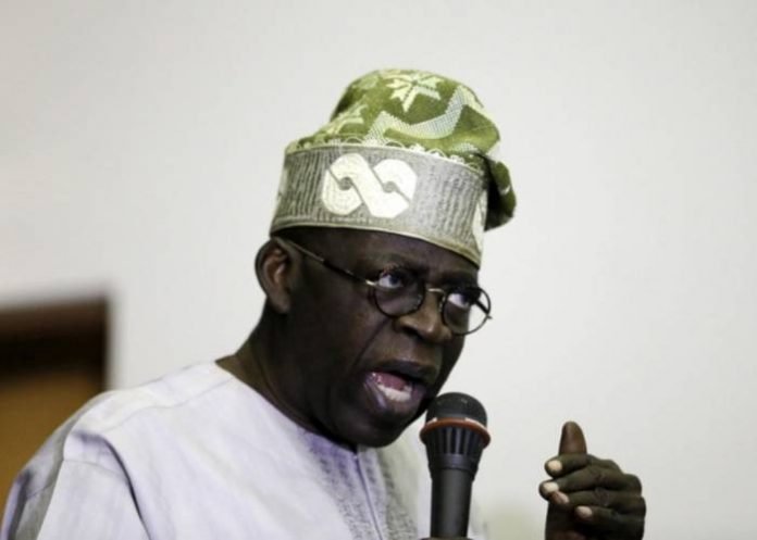 Bola Tinubu, former Lagos state governor and All Progressives Congress (APC) leader, speaks at a party meeting in Abuja Febuary 17, 2015. REUTERS-Afolabi Sotunde