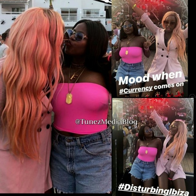 BILLI GANG! Billionaire’s Daughter, DJ Cuppy and Another Nigerian Billionaire’s Daughter, Kiss (Photos)