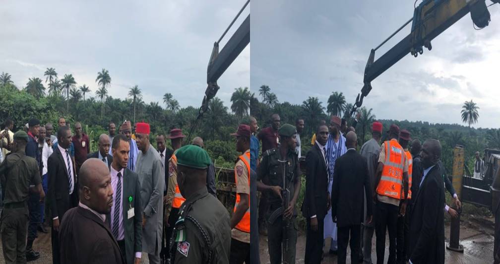 Bukola Saraki Stops His Convoy To Help Accident Victims In Imo State