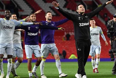 Carabao Cup: Derby Boss Lampard Savours Surprise Win Over Man United