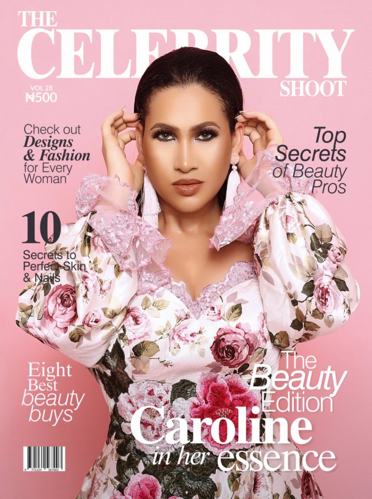 Caroline Danjuma is the Cover Star for latest issue of The Celebrity Shoot Magazine PHOTOS