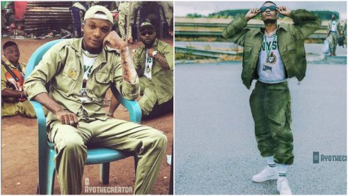 Commotion in Gombe NYSC Camp as Wizkid Resumes For NYSC