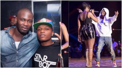 Finally, Teebillz Opens Up On Tiwa Savage & Wizkid Dating Rumour As He Strikes A Pose With Wizkid (Photo)