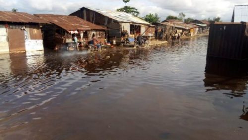 Flood submerges five Benue communities, rice mill