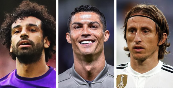 Luka Modric, Mo Salah join Cristiano Ronaldo on FIFA Best shortlist