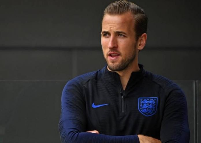 England's striker Harry Kane takes part in an open training session at St George's Park in Burton-on-Trent, central England on September 4, 2018, ahead of their international friendly football match against Spain on September 8. / AFP PHOTO / Paul ELLIS /
