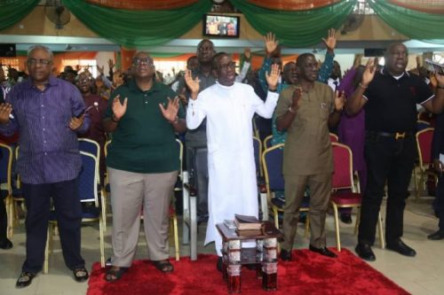 Ifeanyi Okowa urges religious leaders to lead exemplary lives