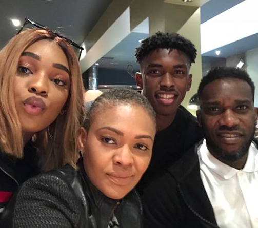 Lovely New Photos Of Jayjay Okocha, His Wife And Their Children
