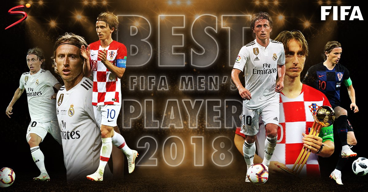 Luka Modrić Wins 2018 Best FIFA Men's Player of The Year Award