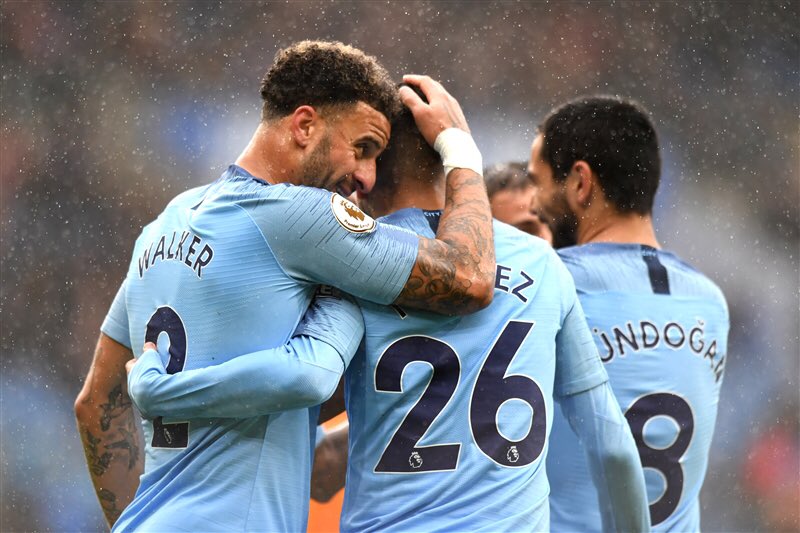 Mancity Back To Winning Ways And Their Players Can't Stop Reacting