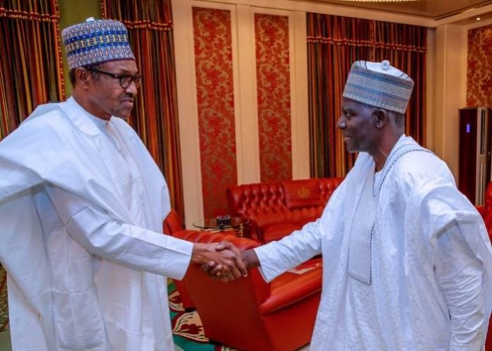 President Muhammadu Buhari on Thursday received the newly appointed Director-General of the Department of State Services, Yusuf Bichi at the Presidential Villa.