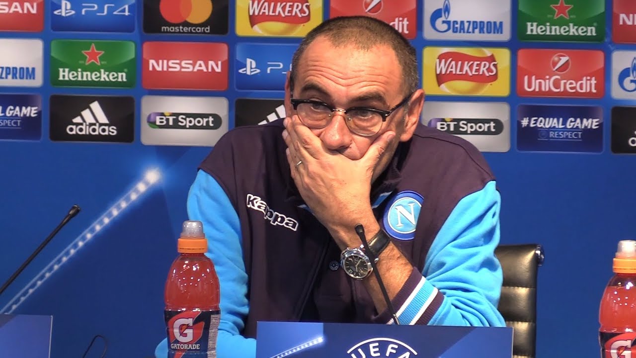 Image result for sarri press conference today