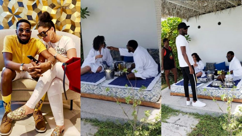 Photos: Dbanj And His Wife All Boo’d Up As They Enjoy Romantic Vacation
