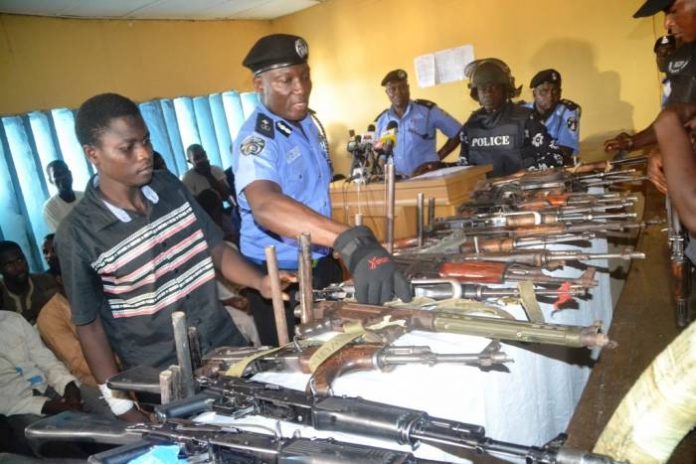 The Kaduna State police command on Monday paraded suspected cattle rustlers, kidnappers and armed robbers operating along the Abuja- Kaduna, Birnin gwarri and Zamfara axis.