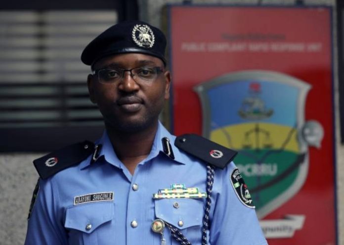 Assistant Commmisoner of Police, Abayomi Shogunle, head of the Public Complaint Rapid Response Unit (PCRRU) poses during an interview on the public's demand for the recall of the Special Anti Robbery Squid (SARS) of the Nigerian Police Force in Abuja, Nigeria December 5, 2017. REUTERS/Afolabi Sotunde