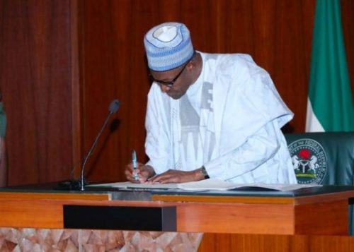 President Buhari accepts Kemi Adeosun's resignation