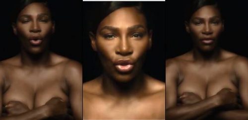 Serena Williams Goes Completely Topless In Daring Breast Cancer Video