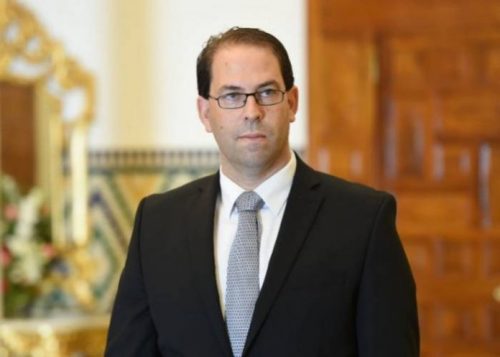 Tunisia ruling party suspends prime minister over president's son row